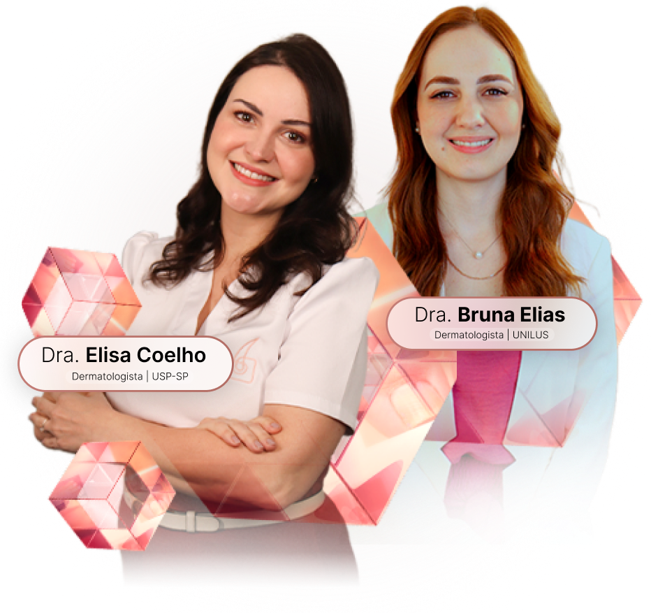 Grupo de médicas dermatologistas bem-sucedidas sorrindo