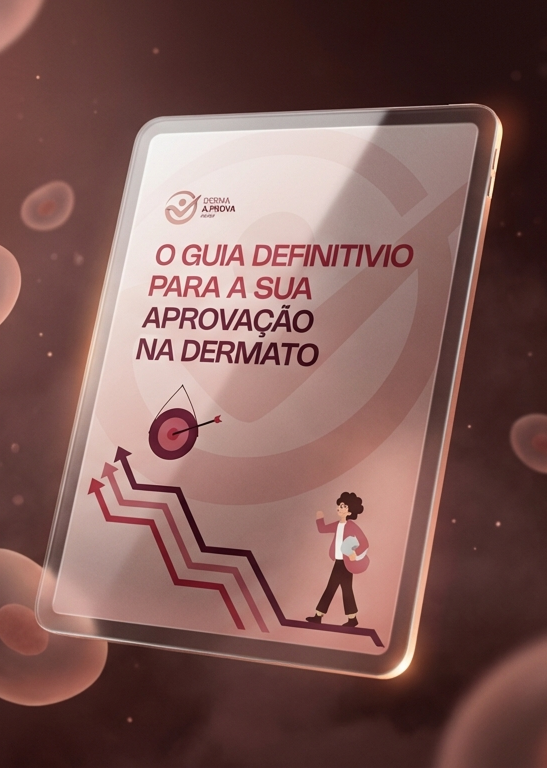 Mockup do Guia Definitivo da Dermatologia